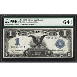1899 $1 Black Eagle Silver Certificate Note Fr.236 PMG Choice Uncirculated 64EPQ