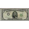 Image 2 : 1950A $5 Federal Reserve Note Gutter Fold ERROR