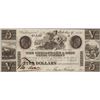 Image 1 : 1840 $5 Chesapeake & Ohio Canal Company Obsolete Note