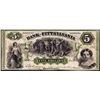 Image 1 : Civil War Era 1861 $5 Bank of Pittsylvania Virginia Obsolete Note
