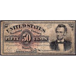 March 3, 1863 Fourth Issue 50 Cent Fractional Currency Note