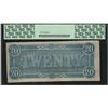 Image 2 : 1864 $20 Confederate States of America Note T-67 PCGS New 62