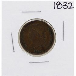 1832 Draped Bust Half Cent Coin