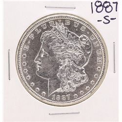1887-S $1 Morgan Silver Dollar Coin