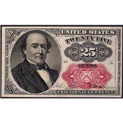 1874 Twenty Five Cents Fifth Issue Fractional Currency Note
