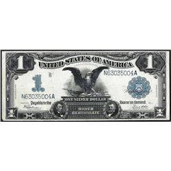 1899 $1 Black Eagle Silver Certificate Note