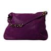 Image 2 : Fendi Glitter Mamma Magenta Suede Shoulder Bag