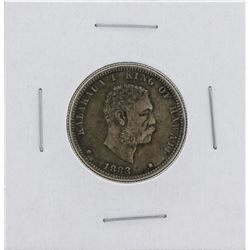 1883 Kingdom of Hawaii Quarter