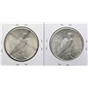Image 2 : Lot of 1924-1925 $1 Peace Silver Dollar Coins