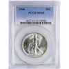 Image 1 : 1946 Walking Liberty Half Dollar Coin PCGS MS65