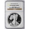 Image 1 : 2013-W $1 American Silver Eagle Proof Coin NGC PF70 Ultra Cameo