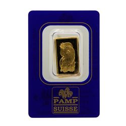 Suisse 2.5 Gram Fine Gold Pamp Gold Bar