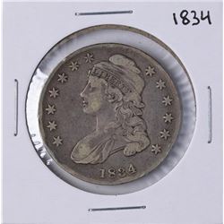 1834 Capped Bust Half Dollar Coin