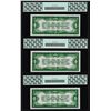 Image 2 : (3) Consecutive 1928A $1 Funnyback Silver Certificate Notes PCGS Very Choice New