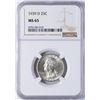 Image 1 : 1939-D Washington Silver Quarter Coin NGC MS65