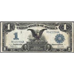 1899 $1 Black Eagle Silver Certificate Note