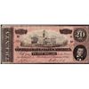 Image 1 : 1864 $20 Confederate States of America Note