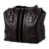 Image 2 : Gucci Logo Embossed Brown Leather Bag