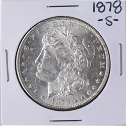 1878-S $1 Morgan Silver Dollar Coin