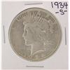 Image 1 : 1934-S $1 Peace Silver Dollar Coin