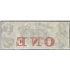 Image 2 : 1800's $1 Sussex Bank New Jersey Obsolete Note