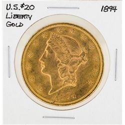 1894 $20 Liberty Head Double Eagle Gold Coin