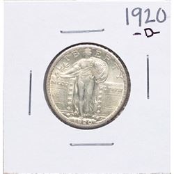 1920-D Standing Liberty Quarter Coin