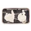 Image 1 : 1974 Thanksgiving Madison Mint 1 oz .999 Fine Silver Art Bar