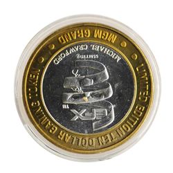 .999 Silver MGM Grand Las Vegas $10 Casino Limited Edition Gaming Token