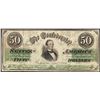 Image 1 : 1861 $50 Confederate States of America Note
