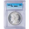 Image 1 : 1881-O $1 Morgan Silver Dollar Coin ICG MS65+