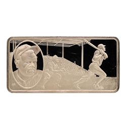 500 Grain Sterling Silver Franklin Mint 100 Greatest Americans Ingot