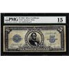 Image 1 : 1923 $5 Porthole Silver Certificate Note Fr.282 PMG Choice Fine 15
