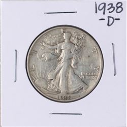 1938-D Walking Liberty Half Dollar Coin