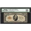 Image 1 : 1928 $10 Gold Certificate Note Fr.2400 PMG Very Fine 25