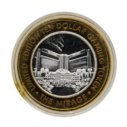 .999 Silver The Mirage Las Vegas, Nevada $10 Casino Limited Edition Gaming Token
