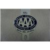 Image 1 : 5.5"x6" British Columbia AAA License Plate Topper. Auto Assn. license plate topper