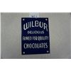 Image 1 : 10"x6" Wilbur Chocolates Door Push Plate