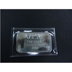One Ounce Fine Silver Bullion Ingot