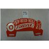 Image 1 : 10"x5" 50's Rock n Roll Forever license plate topper
