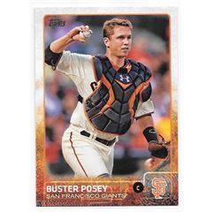 2015 Topps Baseball card #275, Buster Posey