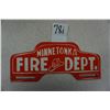 Image 1 : 10" x 4.25" Minnetonka Fire Dept. License Plate Topper