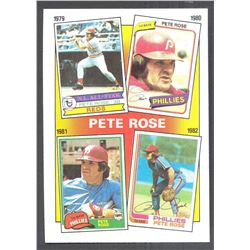 TWO (2) Pete Rose, 1986 Topps Baseball Card #6, "Pete Rose Tribute" cards