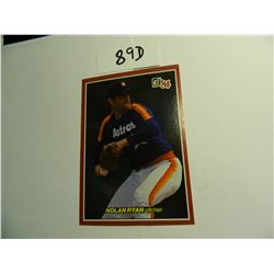 1984 Donruss Action All-Stars Oversized Baseball Card (3.5"x5"): Nolan Ryan, Astros #14