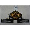 Image 1 : 10"x4.5" California State Auto Association license topper