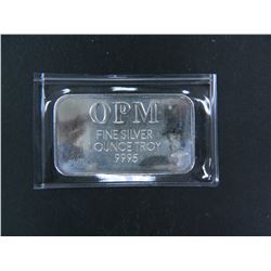 One Ounce Fine Silver Bullion Ingot