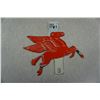Image 1 : 5"x7" Mobil Pegasus (facing right) license plate topper