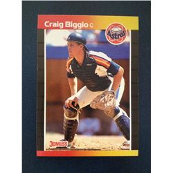 Craig Biggio-ROOKIE CARD-1989 Donruss #561 ASTROS  HOF