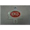 Image 1 : 5.5"x5.5" KNOX  license plate topper