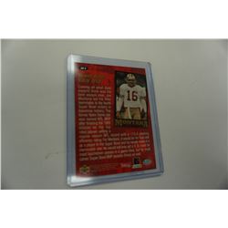 1995 Upperdeck JM9 Joe Montana Super Bowl XXIV MVP Card